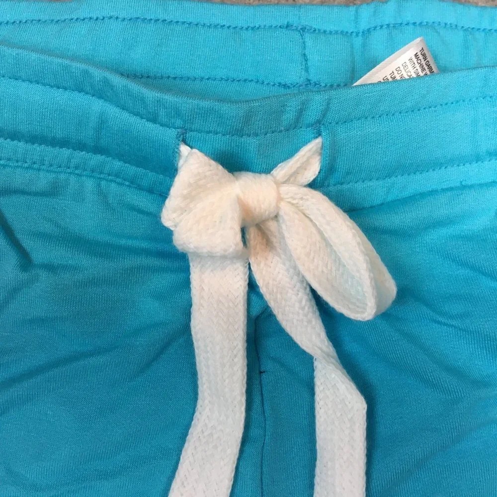 Disney Mickey and Friends Sleep Shorts 2X Blue Drawstring Pockets Printed Mini - Picture 5 of 11